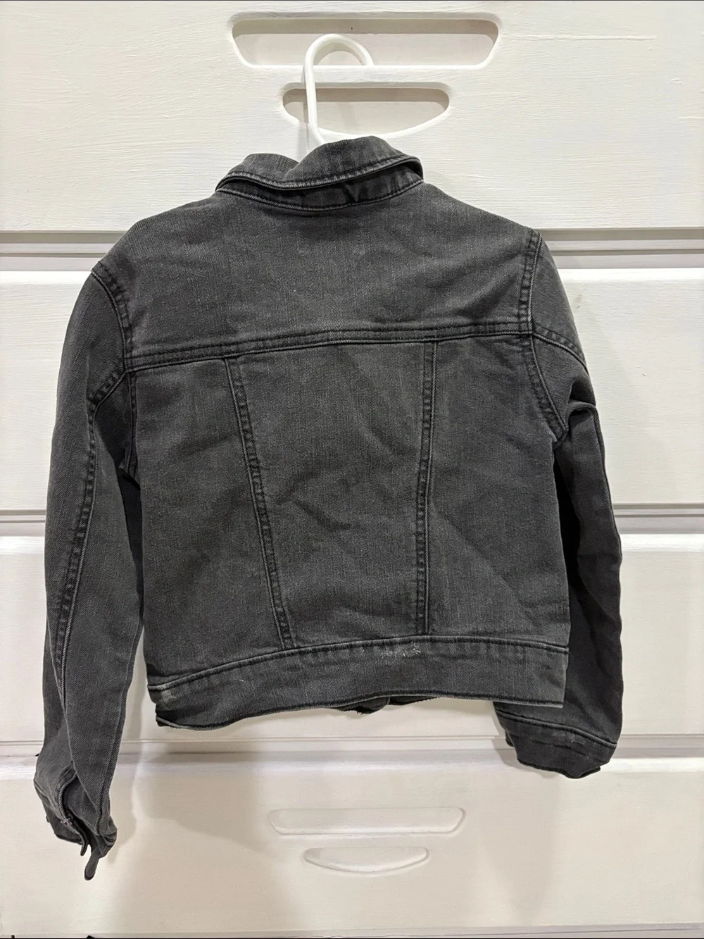 Old Navy Charcoal Black Kids Denim Jacket